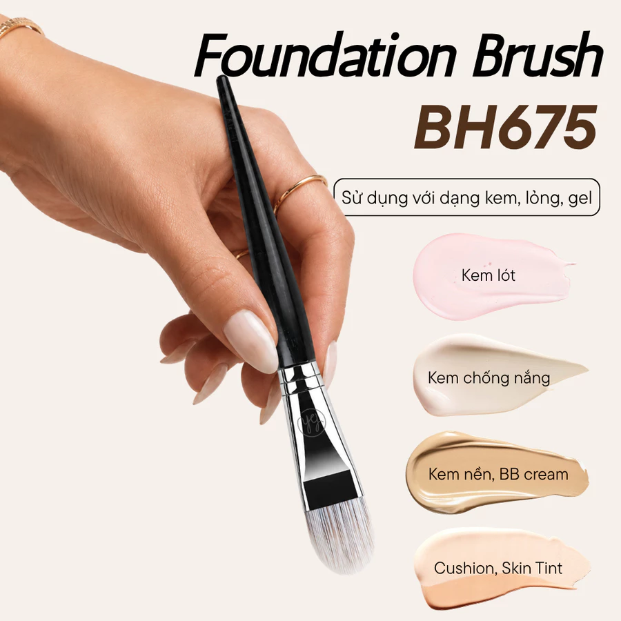 Cọ Tán Nền BH Cosmetics Foundation Brush BH675